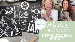 DIY Kitchen Jars & Accessories | NEW Baker Boss Stencils | A Makers' Studio