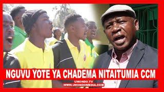 NI BALAA, MCHUNGAJI MSIGWA APOKELEWA KWA KISHINDO CCM IRINGA,  ATOA KAULI NZITO