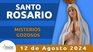 Santo Rosario Hoy Lunes 12 Agosto 2024 l Padre Carlos Yepes l Misterios Gozosos