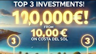 3 najlepsze inwestycje na Costa del Sol za jedyne 10 000 euro!  (Tajemnice nieruchomości ujawnione)