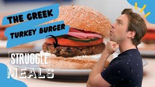 How to Make a Mouthwatering Greek Turkey Burger!