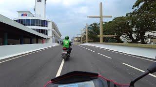 Diresmikan hari ini, seperti ini kondisi overpass stasiun medan, motovlog 20 Desember 2024