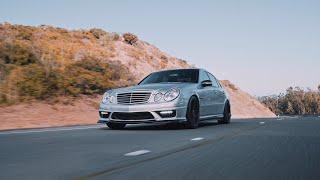 Mercedes-Benz E55 AMG W211 Brutal Exhaust 4K