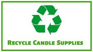 Recycling Old Candle Supplies - DIY Recycled Candles and Wax