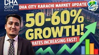 50 60% Growth in DHA City Karachi! Best Time to Invest Now!URGENT PAYMENT DEALS HURRY UP GRAB NOW