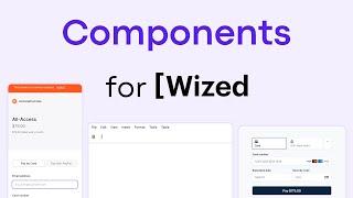 Components for Wized - 100% No Code