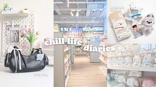 [STAY DIARIES] ️aesthetic study vlog, shopping, uni days, skzoo outfit unboxing, korean snacks ️