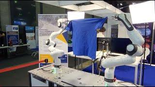 Textile unfolding - Robot Textile and Fabric Inspection and Manipulation (RTFM)