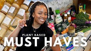 I've been plant-based for 6 years, and these are my MUST HAVES | brands and grocery list included
