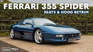 Ferrari F355 Spider Seats and Hood Retrim