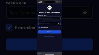 EA FC 24 Companion app - how to log in?