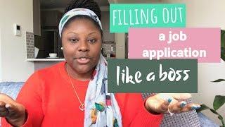 How to Fill Out A Job Application | Get Your Dream Job