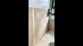 Painter Applying putty | Puttying for renovation #putty 250523