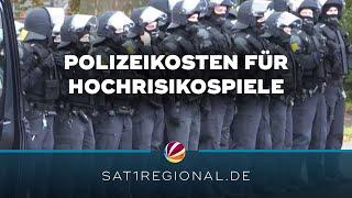 Polizeikosten: DFL und Fußballvereine dürfen künftig zur Kasse gebeten werden