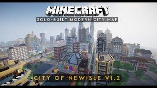 City of Newisle v1.2 | Modern Minecraft City Map With Download | Official Trailer