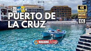 Discover Puerto de La Cruz [Tenerife ] 4K HDR 60fps Walking Tour