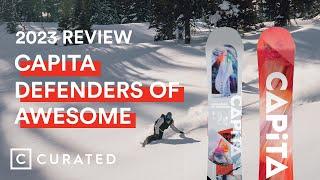 2023 CAPiTA Defenders of Awesome Snowboard Review | Curated