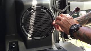 Jeep JK subwoofer removal