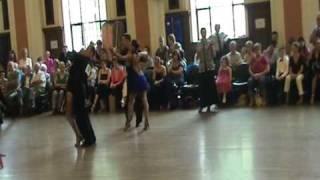 Jonathan Luckcuck and Jannine Davies 2009 EADA Stockport Latin Rnd2