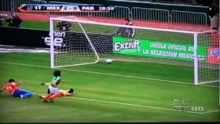 Mexico vs Paraguay 3-1  3/26/2011 HD