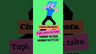 #shorts | cinta tau mana mobil mana motor