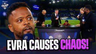 Patrice Evra GATECRASHES our UCL broadcast and causes CHAOS!  | CBS Sports Golazo