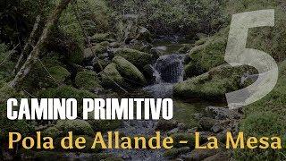 Camino Primitivo (5): Pola de Allande - La Mesa (google earth flyover)