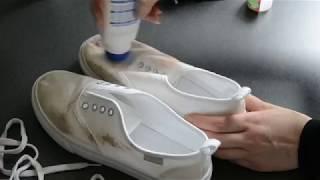 #LifeHack: weiße Stoff-Sneaker wieder zum Strahlen bringen!