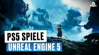 Die schönsten PS5 Spiele in der Unreal Engine 5