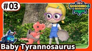 【GOGODINO S6】E03 Where's the Dinosaur Egg? | T-Rex | Dinosaur for Kids | Cartoon | Toys | Robot