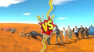 ARBS Giant Invertebrates VS Modern Humans | Animal Revolt Battle Simulator