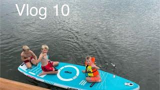 #10 laatste dag genieten van het water bij Eiland van Maurik en afbouwen/vertrekken met de caravan