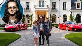 The Lifestyle of Geddy Lee 2025  Houses, Wife, 3 Children, Cars, Net Worth