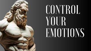 CONTROL YOUR EMOTIONS