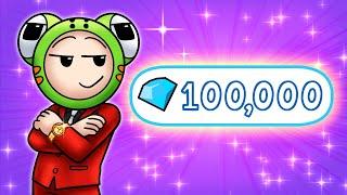 มี 100,000 เพชร เอาไปทำอะไรดี? | Roblox : Toilet Tower Defense