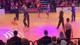 Jun Wang - Yiwen Jia, samba. GOC 2019, WDSF PD Pro Super Grand Prix Latin.