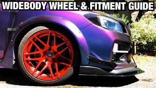 Subaru WRX/STI HT AUTO FENDER FLARES Wheel And Tire Fitment Guide!