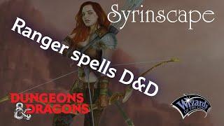 D&D RPG Ranger Spell Sound Effects Demo