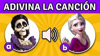 Adivina los PERSONAJES DE DISNEY por sus CANCIONES! | Voz de Disney Challenge