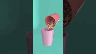 Oddly Satisfying Animation   Heart pouring loop 3 #asmr #oddlysatisfying #oddlysatisfyingcompilation