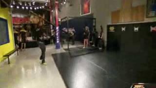 RAMPAGE JACKSON LOSES IT AND SMASHES A DOOR!!!