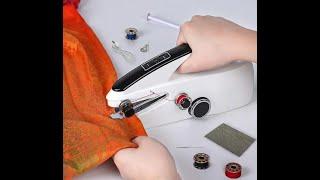 Cordless portable sewing machine