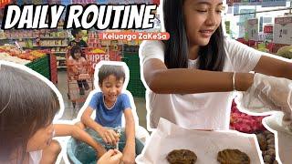 Daily Routine | Menu Seharian Kami - Belanja di Supermarket sampai Tips Bikin Es KulKul dari Zara