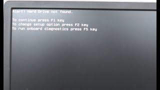 How to check if the hard drive not found in the Dell Optiplex or Precision SSF PC.