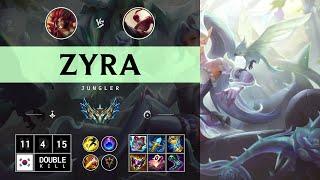 Zyra Jungle vs Lee Sin - KR Challenger Patch 14.13