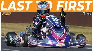 LAST to FIRST at KARTMASTERS | Brandon Carr starts dead LAST!