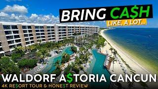 WALDORF ASTORIA Cancun, Mexico   4K Resort Tour & Review  Wrong Brand, Insane Prices