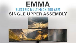 EMMA | Single Upper Electric Monitor Arm Assembly