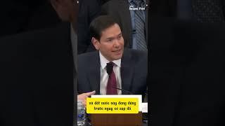 Ngoại trưởng Rubio cảnh báo Quốc Hội: Quy trình rườm rà khiến Mỹ có thể mất Syria vào tay ISIS!