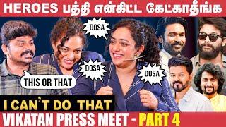 என்கிட்ட தமிழ் புரியுமானு கேட்டா, நெஞ்சே வெடிச்சிடும்! - Nithya Menen | Allu Arjun | Vijay | Dhanush